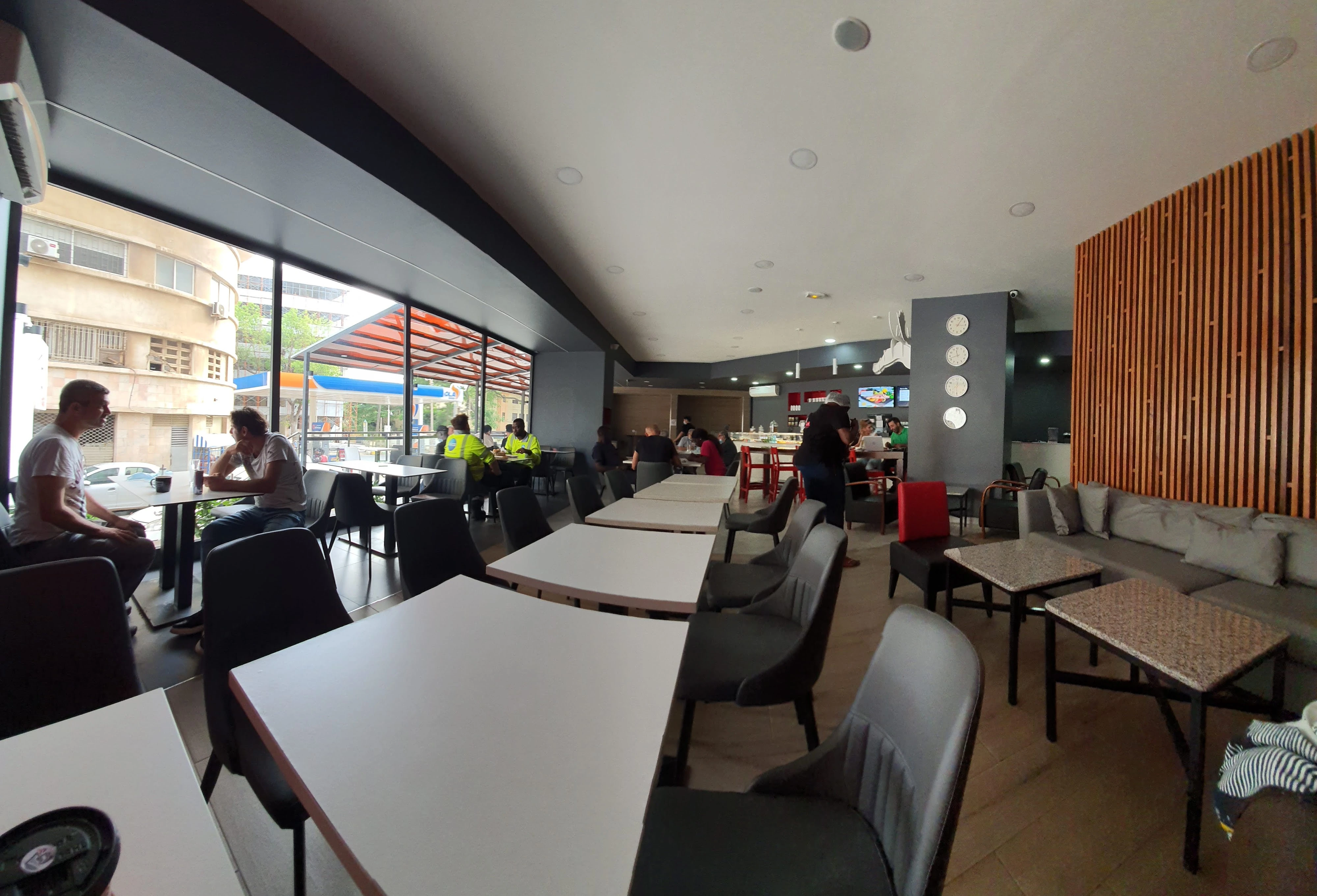 Coffee shop interior